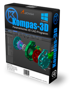 Kostenlose Version von Kompas-3D für 30 Tage mit vollem Funktionsumfang
