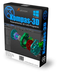 Kompas-3D - Robustes und enorm leistungsfähiges 3D- & 2D-CAD-System